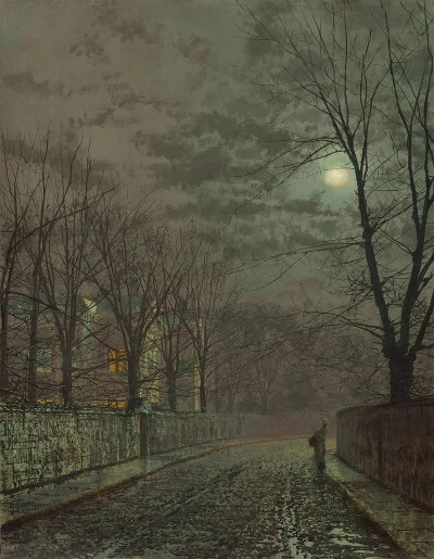 约翰·阿特金森·格里姆肖（John Atkinson Grimshaw，1836年9月6日－1893年10月13日）是英国维多利亚时代的著名画家，以其独特的夜景和城市景观作品而闻名。