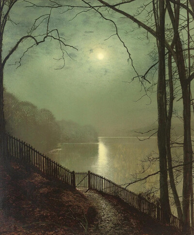 约翰·阿特金森·格里姆肖（John Atkinson Grimshaw，1836年9月6日－1893年10月13日）是英国维多利亚时代的著名画家，以其独特的夜景和城市景观作品而闻名。
