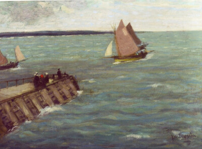 詹姆斯·威尔逊·莫里斯（James Wilson Morrice，1865-1924年），是国际上闻名的加拿大景观画家之一，他的作品漂亮的灰色调永远显得那么含蓄神秘，好的色调也是一幅优秀色彩作品的灵魂。