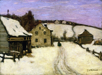 詹姆斯·威尔逊·莫里斯（James Wilson Morrice，1865-1924年），是国际上闻名的加拿大景观画家之一，他的作品漂亮的灰色调永远显得那么含蓄神秘，好的色调也是一幅优秀色彩作品的灵魂。