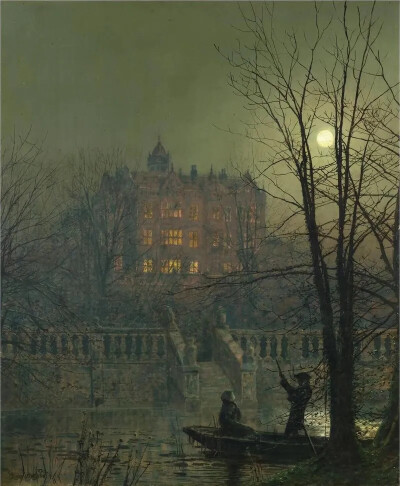 约翰·阿特金森·格里姆肖（John Atkinson Grimshaw，1836年9月6日－1893年10月13日）是英国维多利亚时代的著名画家，以其独特的夜景和城市景观作品而闻名。