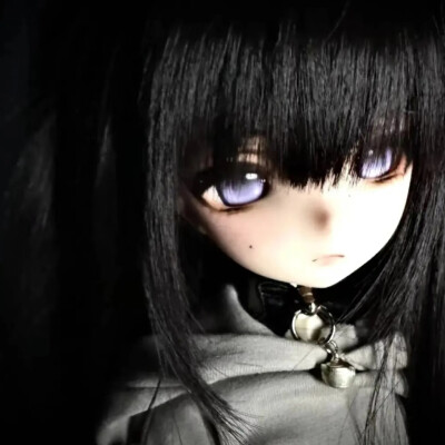 黑白bjd娃娃