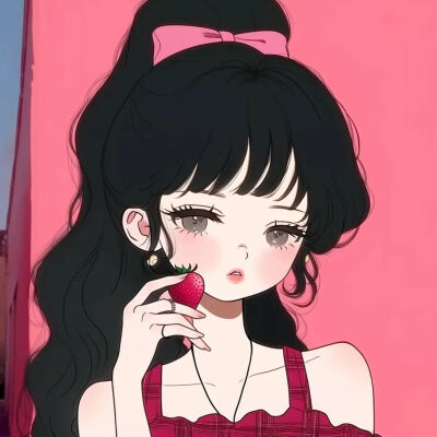 卡通女头