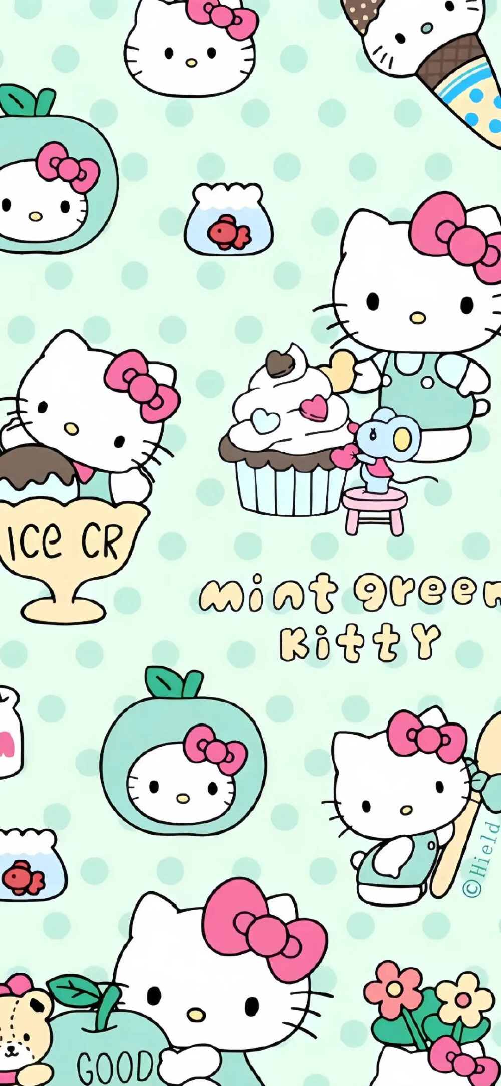 你会爱上的Hello kitty壁纸 ​​​