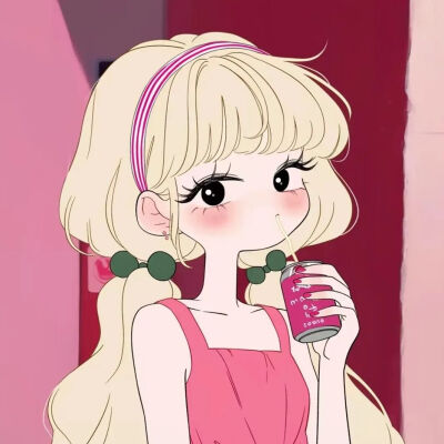 卡通女头