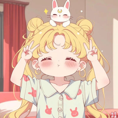 卡通女头