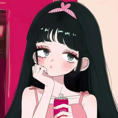 卡通女头