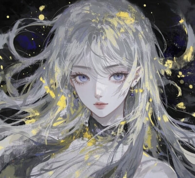 光影氛围感卡通女头