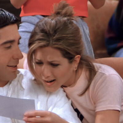 老友记瑞秋和罗斯情侣头像