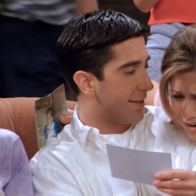 老友记瑞秋和罗斯情侣头像