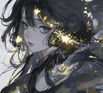 光影氛围感卡通女头