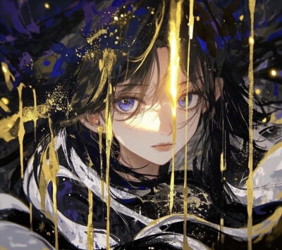 光影氛围感卡通女头