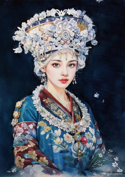 水彩人物