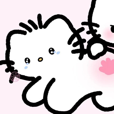 kitty情侣头像|可爱 搞怪