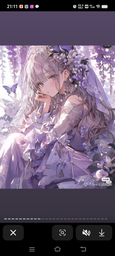 紫色系列头像