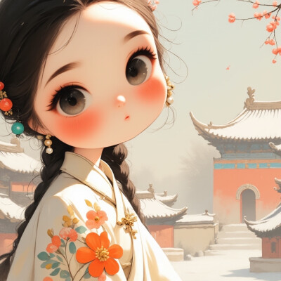 可爱女生卡通头像