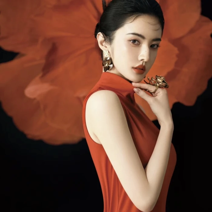 红色