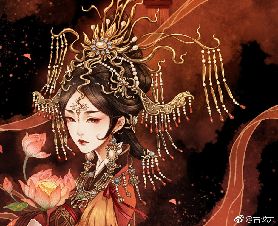 唯美壁纸 插画