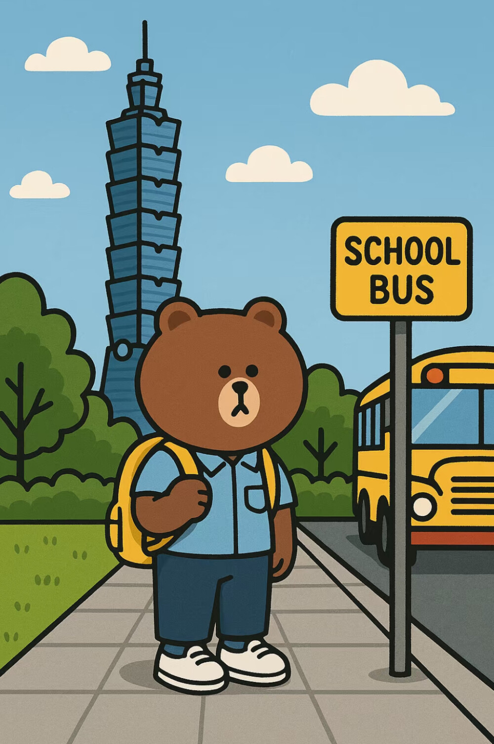 可妮兔布朗熊壁纸