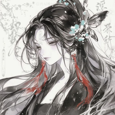 古风头像｜水墨风（女 