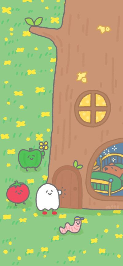 搞怪多巴胺风 锁屏+壁纸
画师: 陆叁叁酱