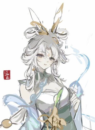 画师：汀芷呀
公孙离FMVP皮肤