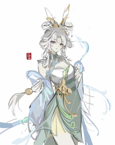 画师：汀芷呀
公孙离FMVP皮肤