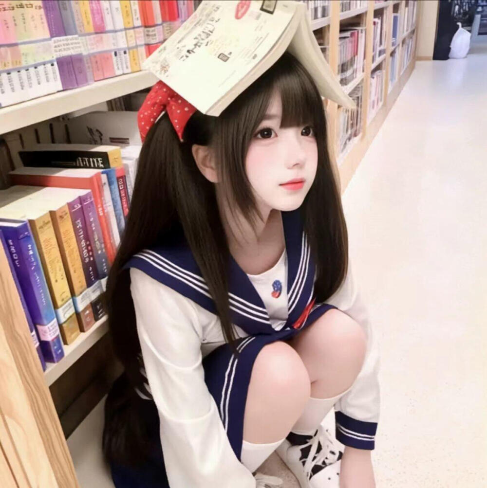 真人女生头像 