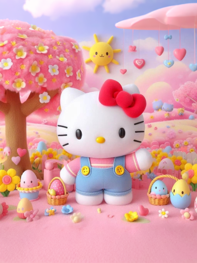 KT猫 卡通 头像 萌图