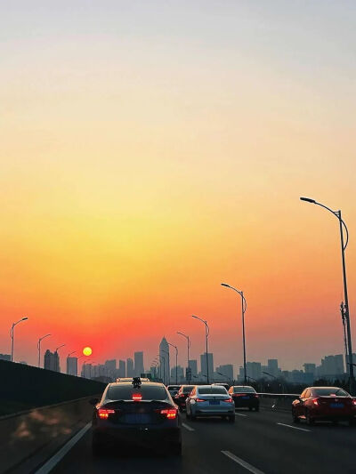 夕阳