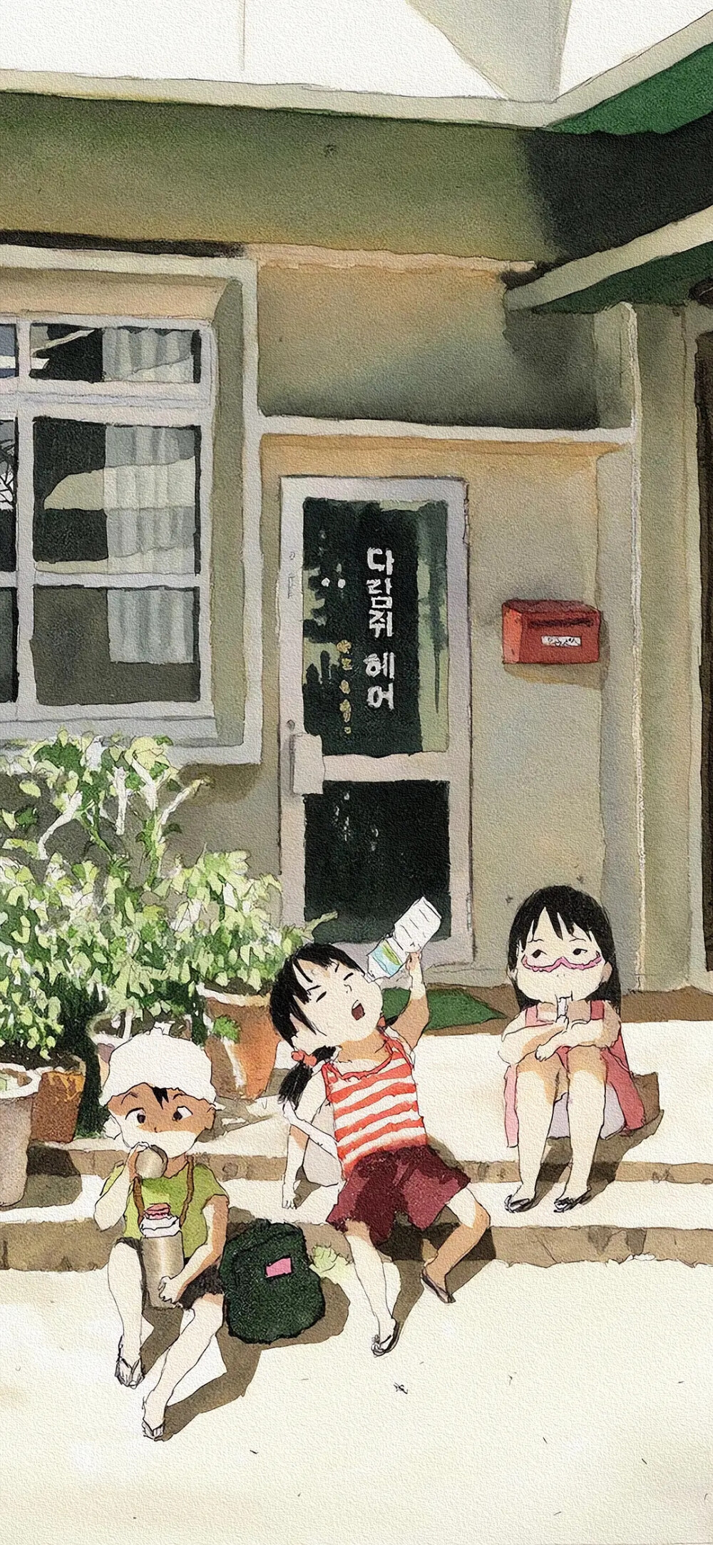 夏日 手机壁纸 背景