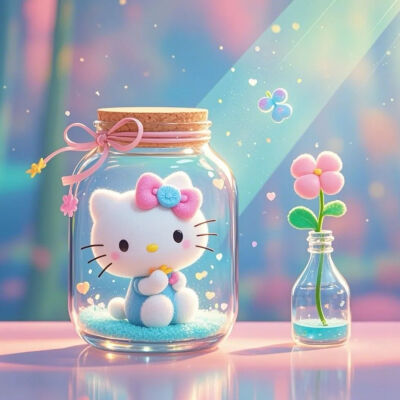 KT猫 卡通 头像 萌图