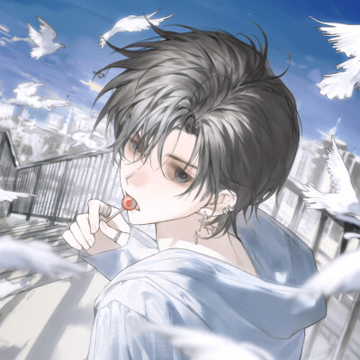 男生头像可爱动漫男头