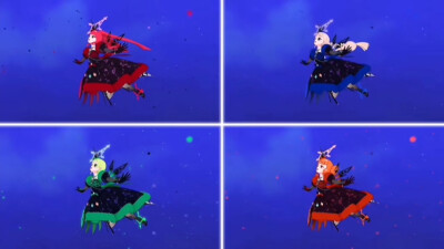 一条寺樱、二阶堂珠姬、三叶爱莉、四之宫凛凛