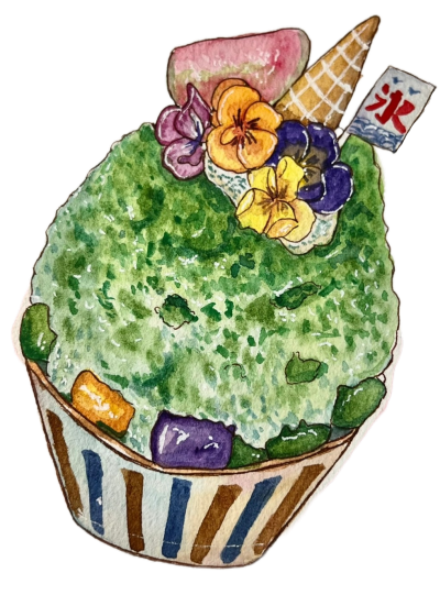 抹茶刨冰