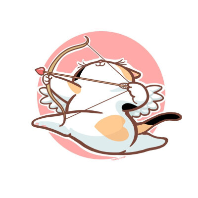 丘比特猫咪头像