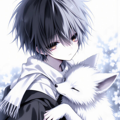 动漫男头男生头像可爱高冷