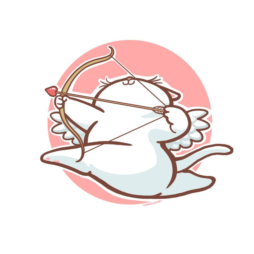 丘比特猫咪头像