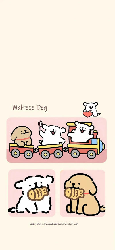 #线条小狗