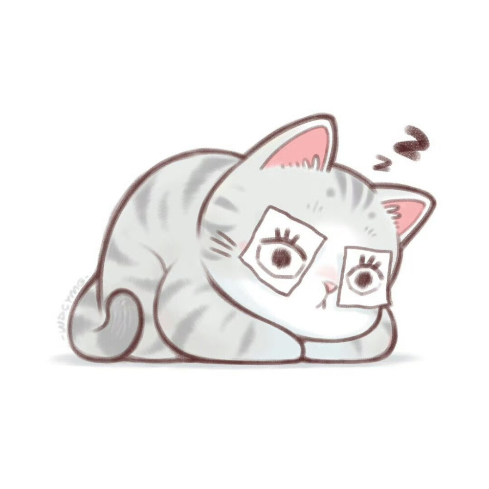 摆烂的猫咪头像