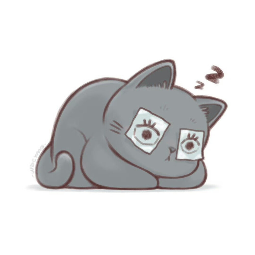 摆烂的猫咪头像