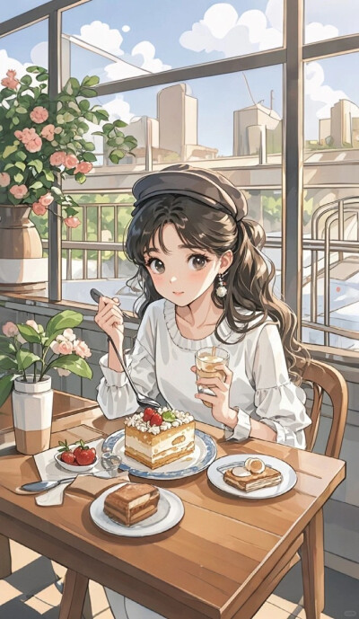二次元美女