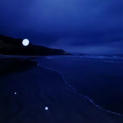 蓝色调
