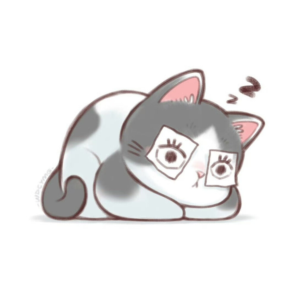 摆烂的猫咪头像
