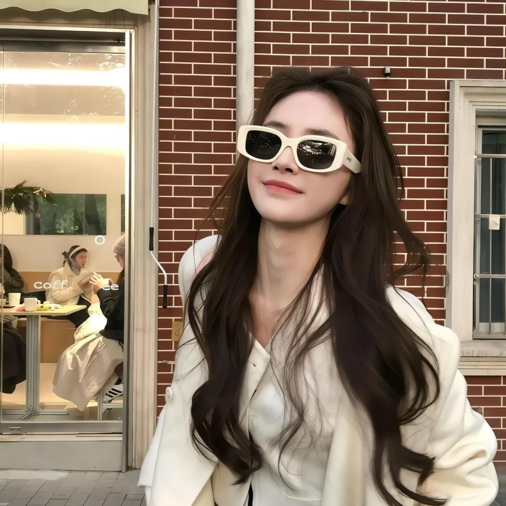 女生头像 墨镜