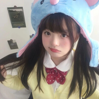 黄蓝系女头