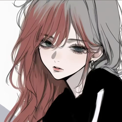 红色系女头 动漫女头