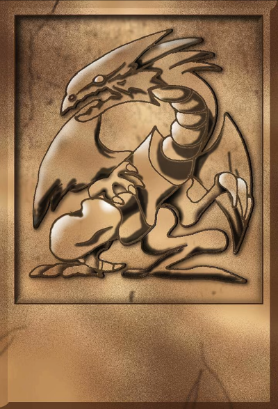 动漫原创，青眼白龙石板。(侵权删)