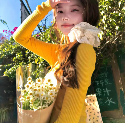 黄蓝系女头