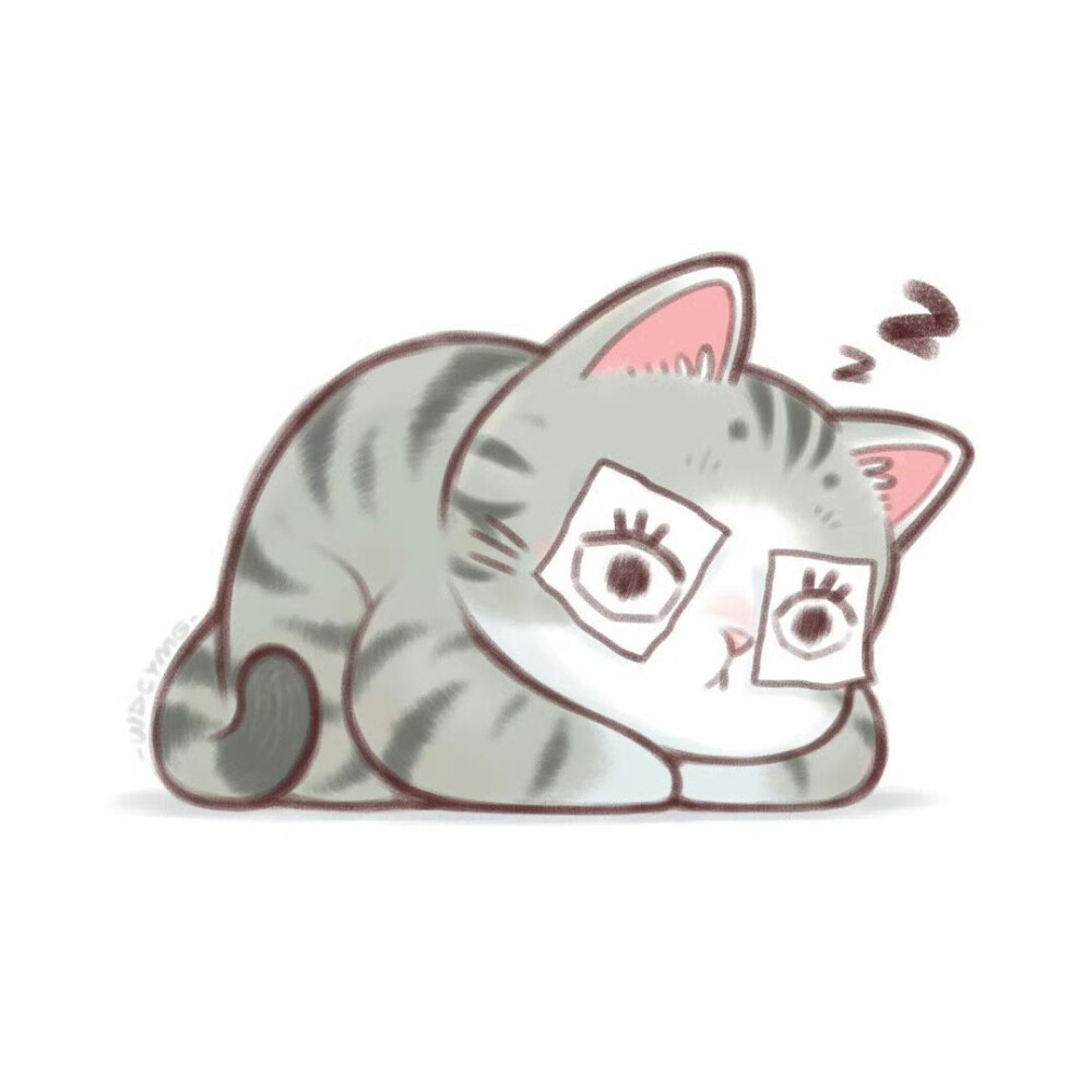 摆烂的猫咪头像